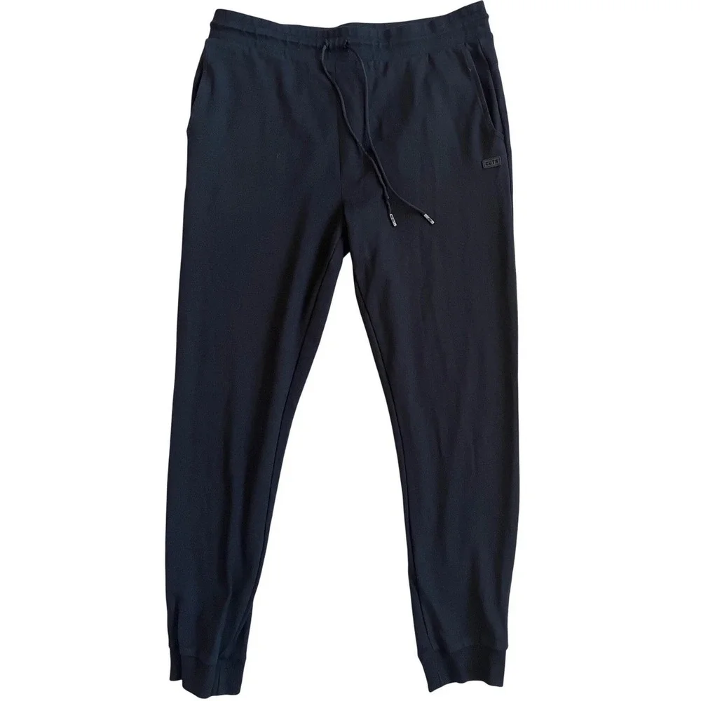 Cuts Clothing Men Black AO Jogger Pants Size Large Drawstring Activewear Casual